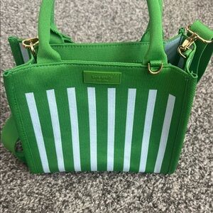 Kate Spade x Target Green and White Crossbody Bag